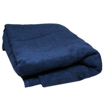 Рушник Home Line темно-синій 400гр/м2 70х190см - купити, ціни на КОСМОС - фото 1