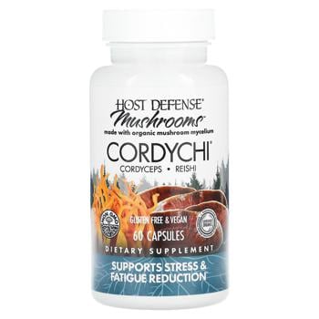 Host Defense Cordyceps and Reishi 60 capsules - buy, prices for Biotus - photo 1