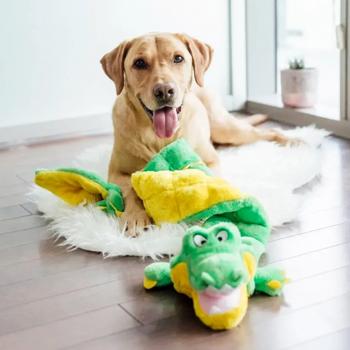 Outward Hound Squeaker Matz Alligator Plush Dog Toy with Squeaker 76cm - buy, prices for MasterZoo - photo 5