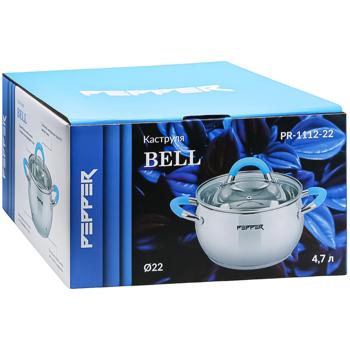 Кастрюля Pepper 22см 4,7л - купить, цены на - фото 2