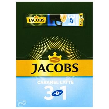 Напій кавовий Jacobs 3в1 Caramel Latte в стіках 12.3г - купити, ціни на NOVUS - фото 5