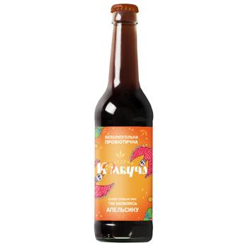 Kulturna Kombucha Orange Drink 0.5l - buy, prices for MegaMarket - photo 1
