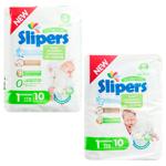 Подгузники Slipers S-201 1 New Born 2-5кг 10шт