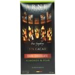 Arne Dark Chocolate with Almonds and Pear 100g