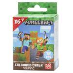 Крейда кольорова Yes Minecraft квадратна 6 кольорів 12шт