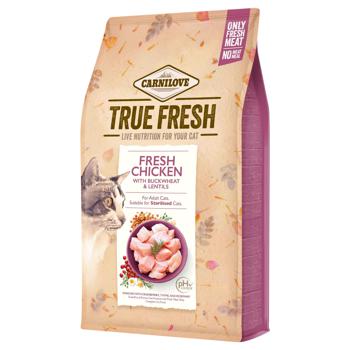 Carnilove True Fresh Dry Food with Chicken for Adults and Sterilized Cats 340g - buy, prices for MasterZoo - photo 1