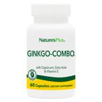 Гінкго білоба Natures Plus Ginkgo-Combo 60 капсул