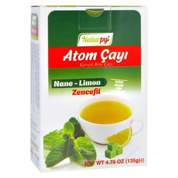 Чай Natupry лимон-м'ята 135г И102 (Туреччина) - купити, ціни на КОСМОС - фото 2