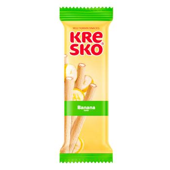 AVK Kresko Crispy Tubes with Banana Flavor 40g - buy, prices for COSMOS - photo 1