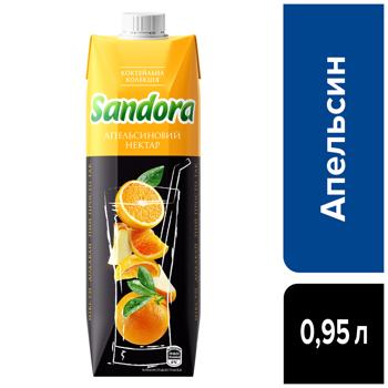 Нектар Sandora Коктейльная коллекция апельсин 0,95л - купить, цены на КОСМОС - фото 4