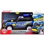 Dickie Toys Functional Police Car with Disk Shooting Function Game Set 30cm