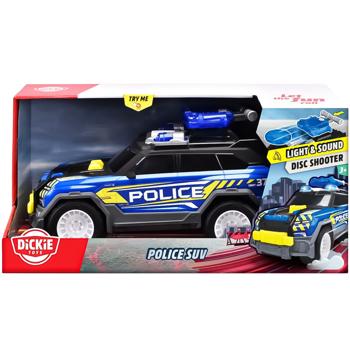 Игрушка Dickie Toys Функциональное авто Полиция с функцией стрельбы дисками 30см - купить, цены на КОСМОС - фото 1