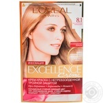 Color L'oreal Excellence light light brown for hair