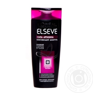Шампунь Elseve L'Oreal сила аргенину 250мл купить, цены на МегаМаркет - фото 1