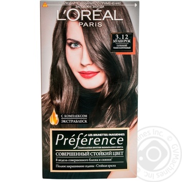 L'oreal Preference 3.12 Hair Dye - buy, prices for MegaMarket - photo 1