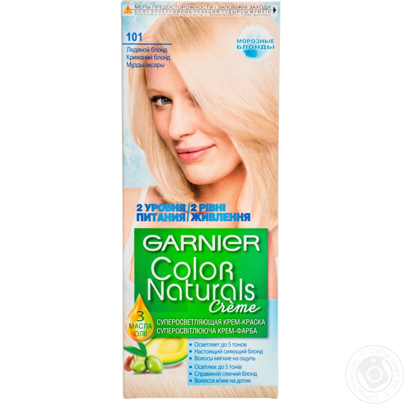 Cream Paint Garnier Color Naturals Icy Blonde For Hair Hygiene