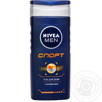Гель Nivea Men Спорт для душа для мужчин 250мл купить, цены на МегаМаркет - фото 1