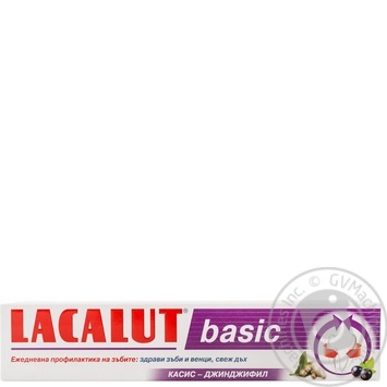 Lacalut Basic Blackcurrant-Ginger Toothpaste - buy, prices for MegaMarket - photo 3