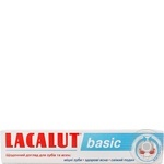 Зубна паста Lacalut basic 75мл