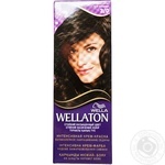 Інтенсивна крем-фарба для волосся Wellaton 3/0 темний шатен