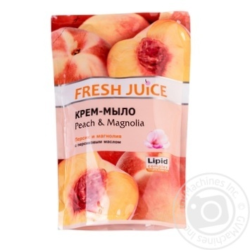 Мыло жидкое Fresh juice персик и магнолия дой-пак 460мл купить, цены на МегаМаркет - фото 1