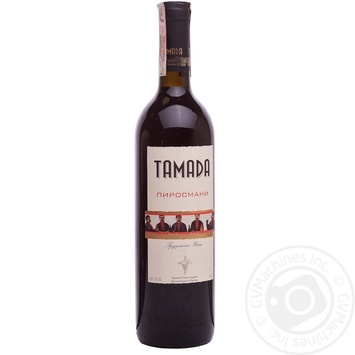 GWS Tamada Pirosmani red semi-sweet wine 12% 0.75l - buy, prices for MegaMarket - photo 1
