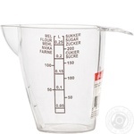 Plast team Measured capacity 0.25l