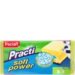 Губки Paclan кухонные 3шт