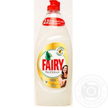Средство для мытья посуды Fairy ProDerma Алоэ Вера и Кокос 650 мл купить, цены на МегаМаркет - фото 2