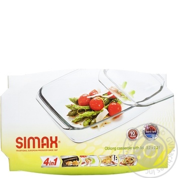 Каструля Simax 2,8л скло х2 купить, цены на МегаМаркет - фото 4