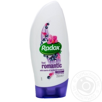 Гель Radox для душу крем Відчуй романтичність 250мл x12 купити, ціни на МегаМаркет - фото 1