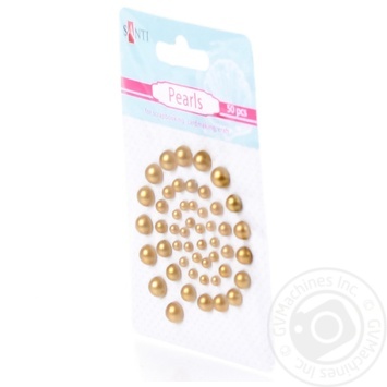 Santi Self Aadhesive Bronze Pearls Set 50pcs - buy, prices for Auchan - photo 2