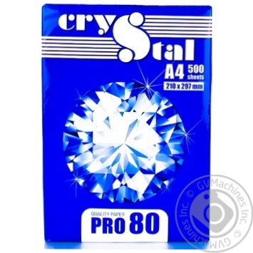 Папір Crystal Pro Print & Copy A4 500аркуш х5 купить, цены на МегаМаркет - фото 2