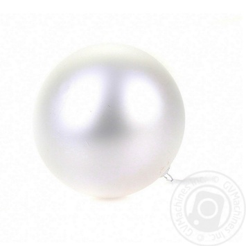 White Matte Christmas Ball 8cm - buy, prices for - photo 4