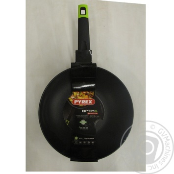 Pyrex Optima Wok pan aluminium non-stick 28cm - buy, prices for - photo 2