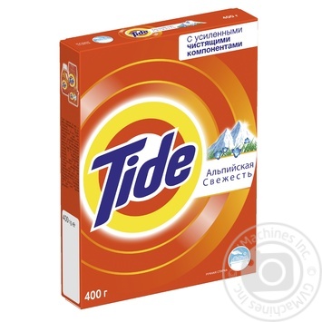 Пральний порошок Tide Альпійська свіжість для ручного прання 400г купити, ціни на МегаМаркет - фото 2
