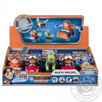 Іграшка фігурка 6041628 Rusty Rivets у дисплеї купити, ціни на МегаМаркет - фото 1