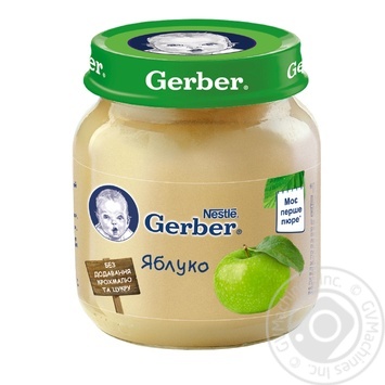 Gerber Baby Apple Puree - buy, prices for MegaMarket - photo 1