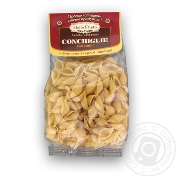 Макарони Bella Pasta Conchiglie 400г х10 купити, ціни на МегаМаркет - фото 1