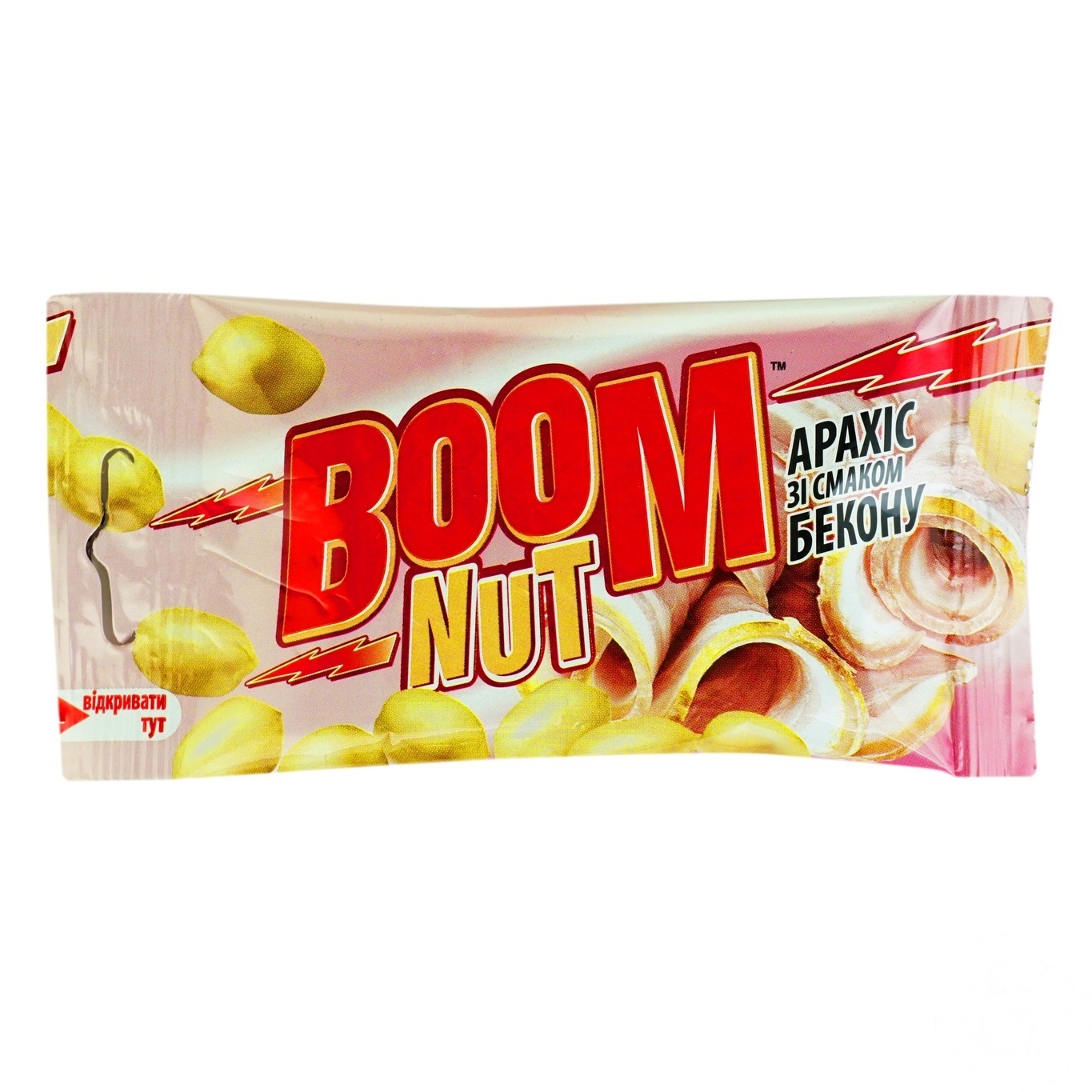 

Арахис Boom Nut со вкусом бекона 30г