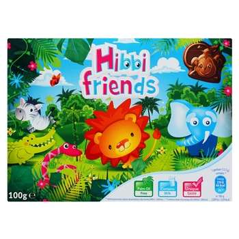 Шоколад молочний Hibbi Choco Safari 100г - купити, ціни на NOVUS - фото 2