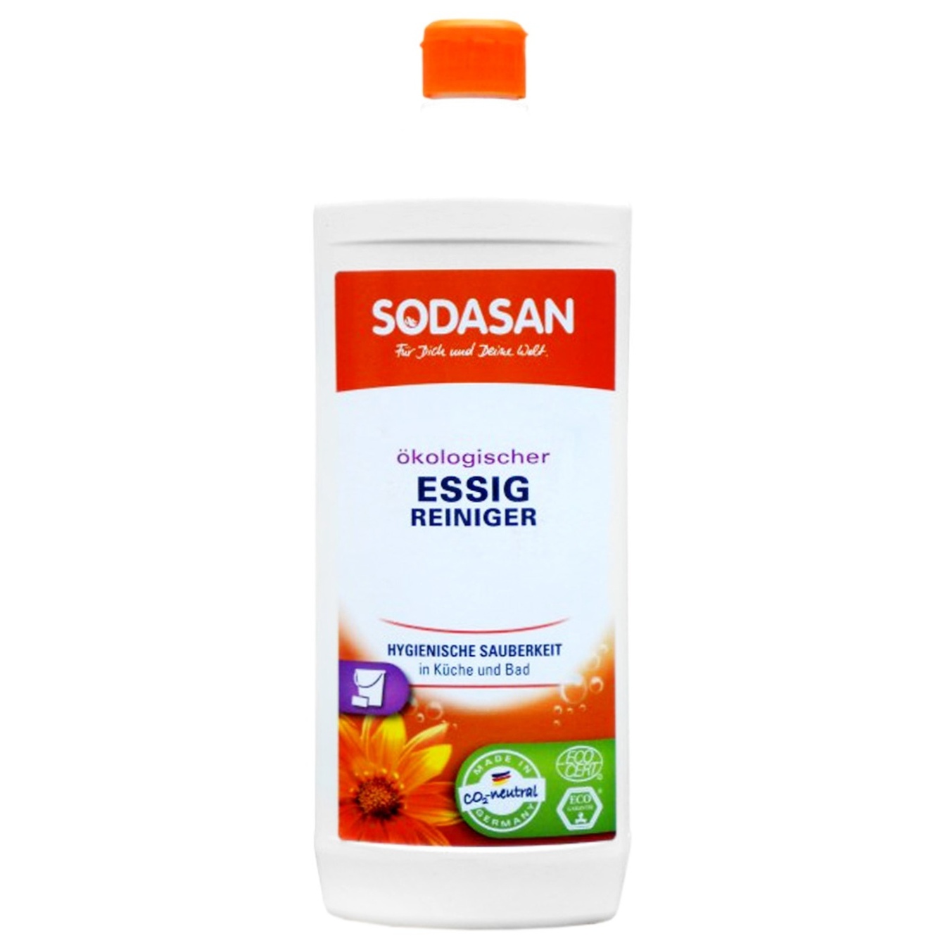

Средство Sodasan Organic для удаления известкового налета 1л