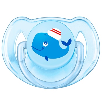 Avent Pacifier for Boys Whale+Penguin 6-18 months 2pcs - buy, prices for MegaMarket - photo 4