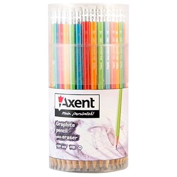 Axent Pencil With Eraser - buy, prices for Auchan - photo 2