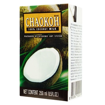 Chaokoh Coconut Milk 17% 250ml - buy, prices for - photo 1