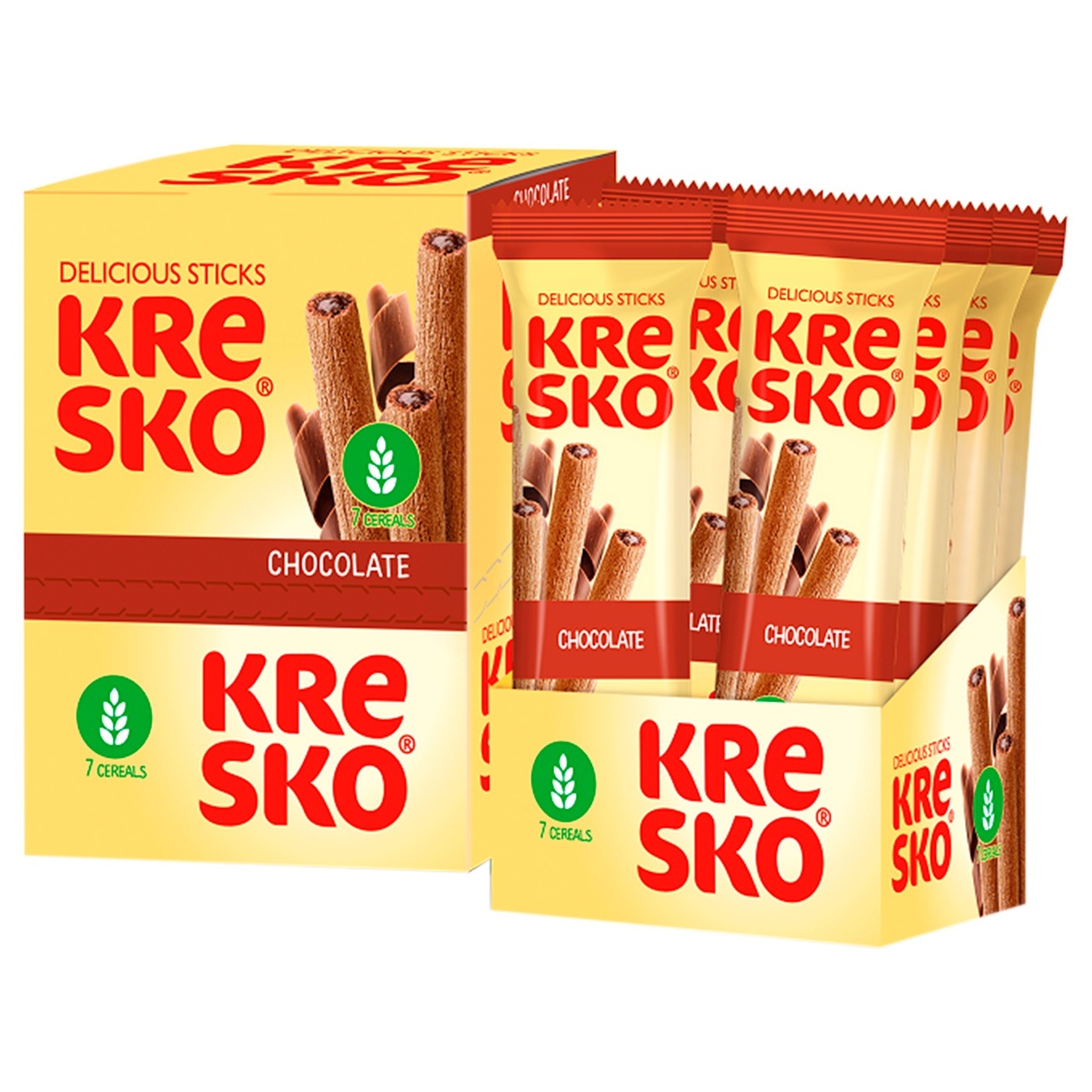 

Трубочки АВК Kresko шоколадный вкус 40г