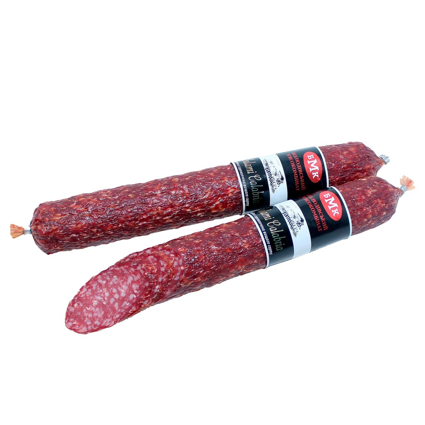 

Колбаса БМК Salami Calabria сырокопченая высшего сорта 300г