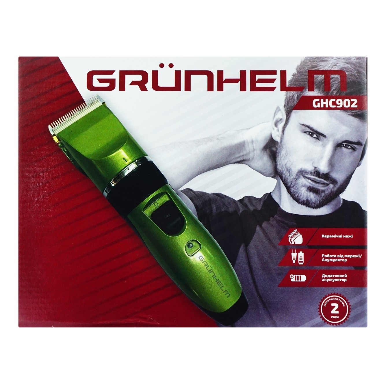 

Машинка для стрижки Grunhelm GHC902 аккумуляторная
