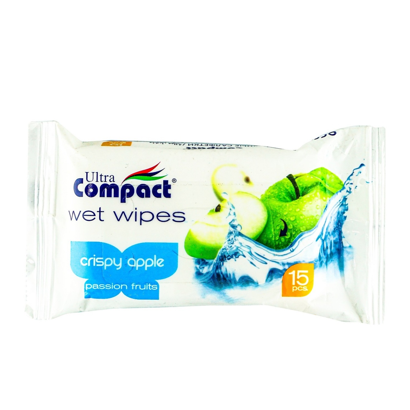 

Салфетки влажные Ultra Compact в ассортименте 15шт