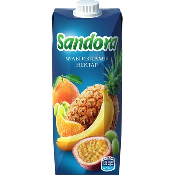 Нектар Sandora мультивитаминный 0,5л - купить, цены на Auchan - фото 3